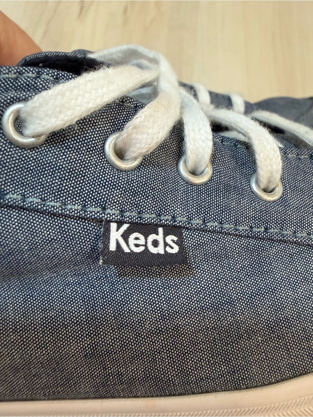 Keds Women’s Canvas Low-Top Chambrey Sneakers. Size 8 - Picture 5 of 8